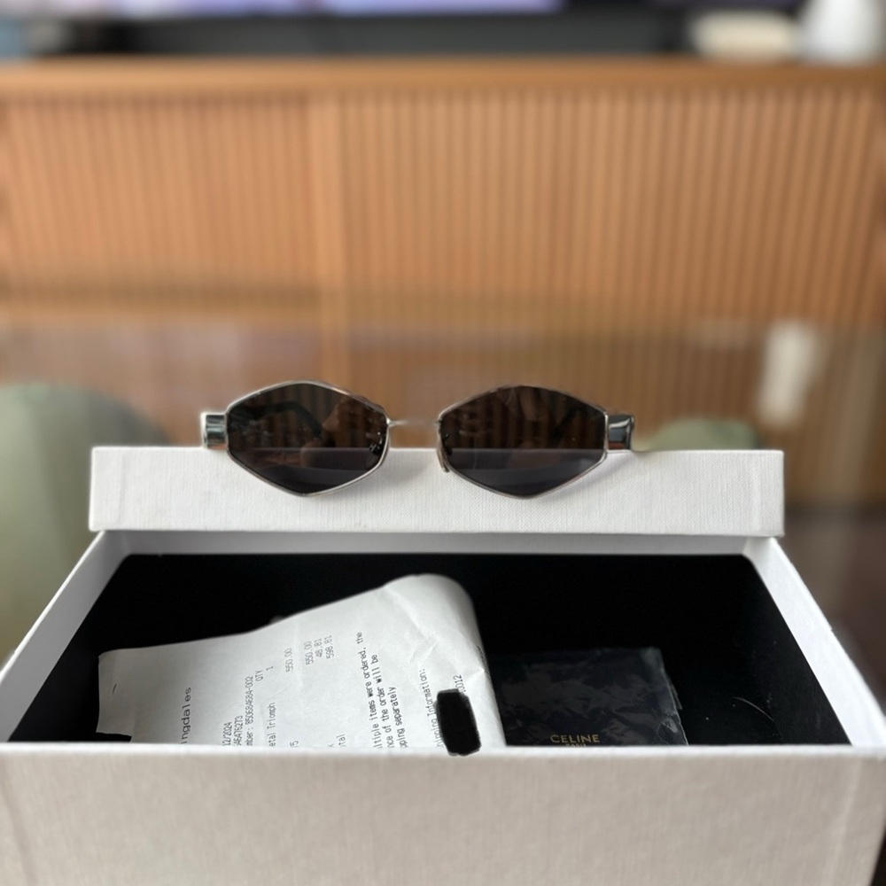 Celine Metal Triomphe Sunglasses